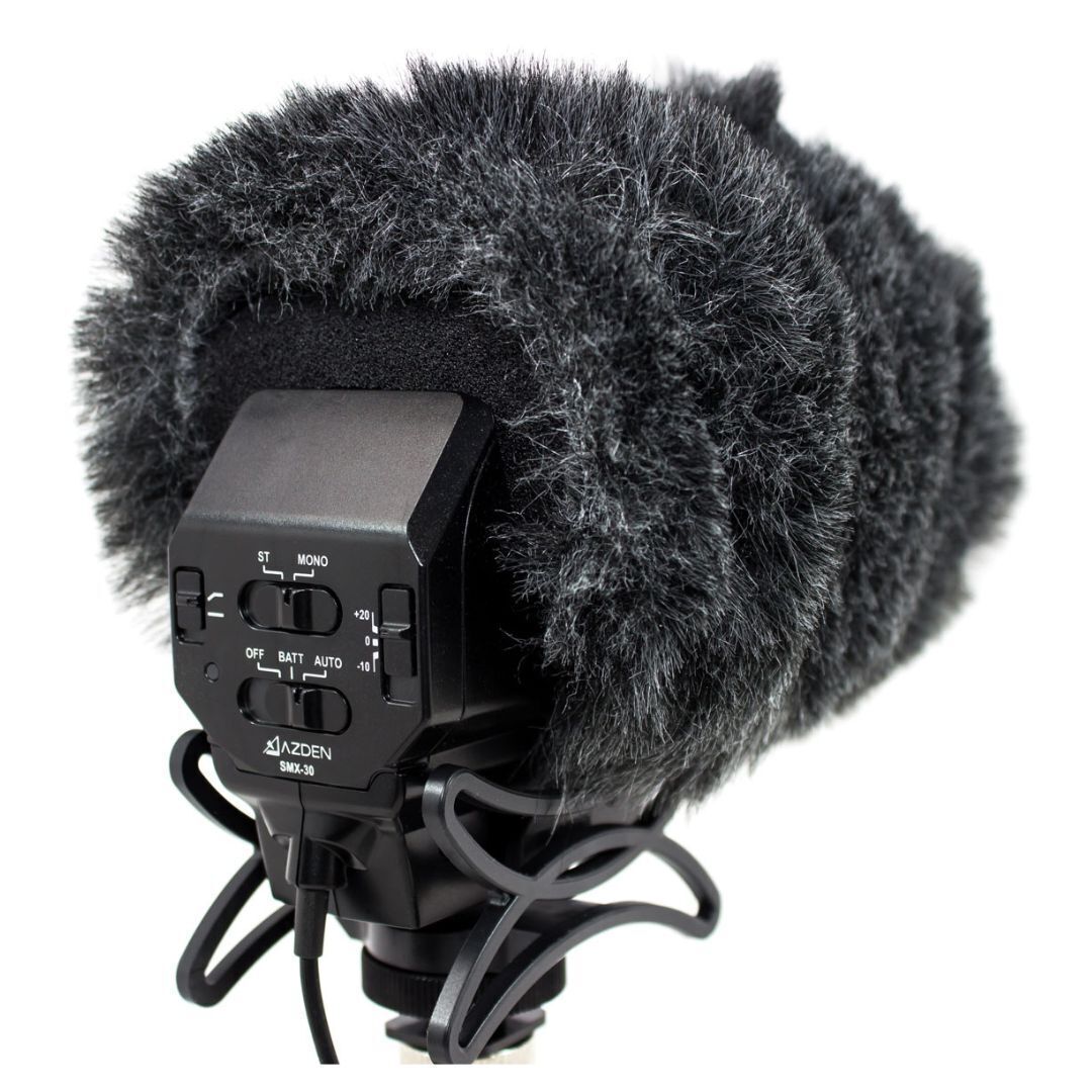 Azden SWS-30 High Performance Furry Windshield Cover for SMX-30