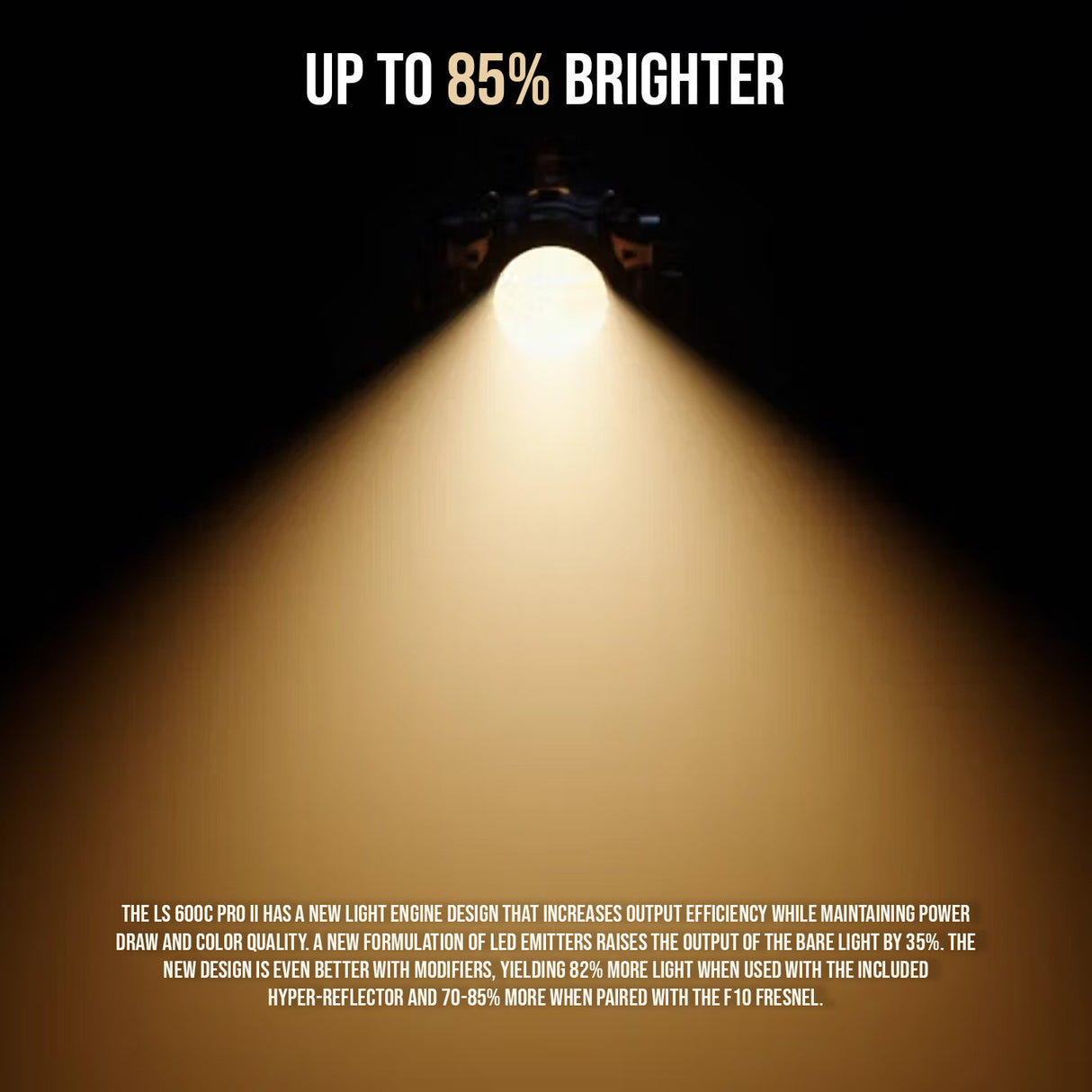 Aputure LS 600C Pro II RGB LED 46 Preset Effects Monolight (A-Mount) with Aputure Lantern 90 Bundle