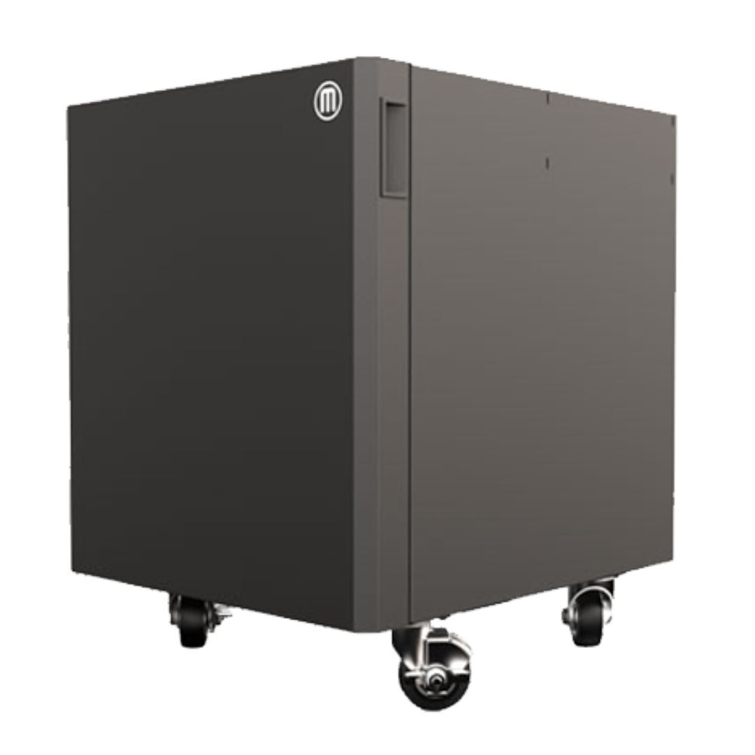 MakerBot Cart with Four Casters and Steel Construction for MakerBot Replicator Z18 Printer (Black)