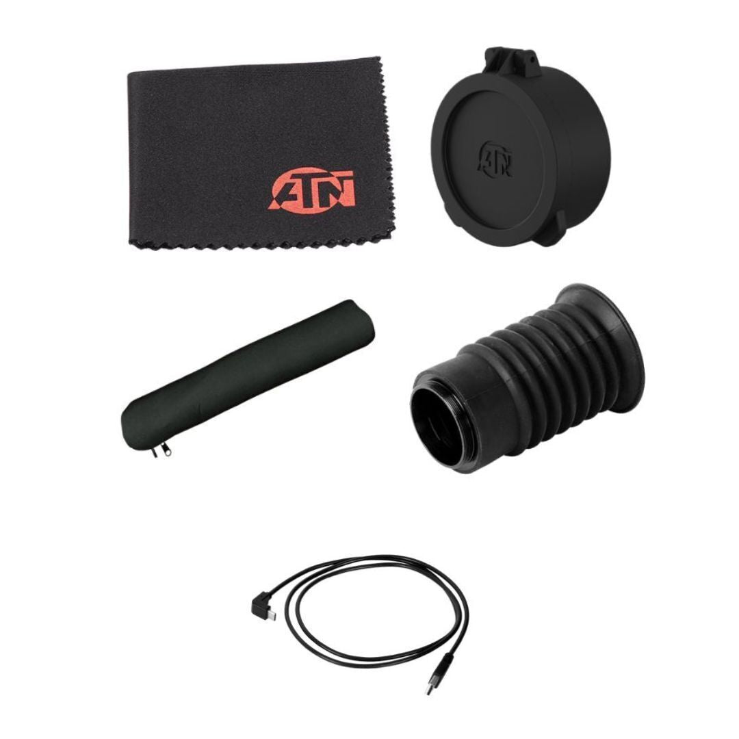 ATN ThOR LTV 4-12x 320x240 12 Micron Ultra-Light Thermal Rifle Scope with Video Recording (Black)