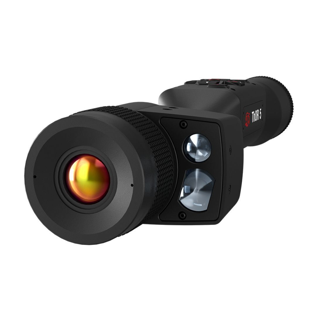 ATN ThOR 5 LRF 640x480 2-16x 12 Micron Weather-Resistant Smart HD Thermal Rifle Scope (Black)