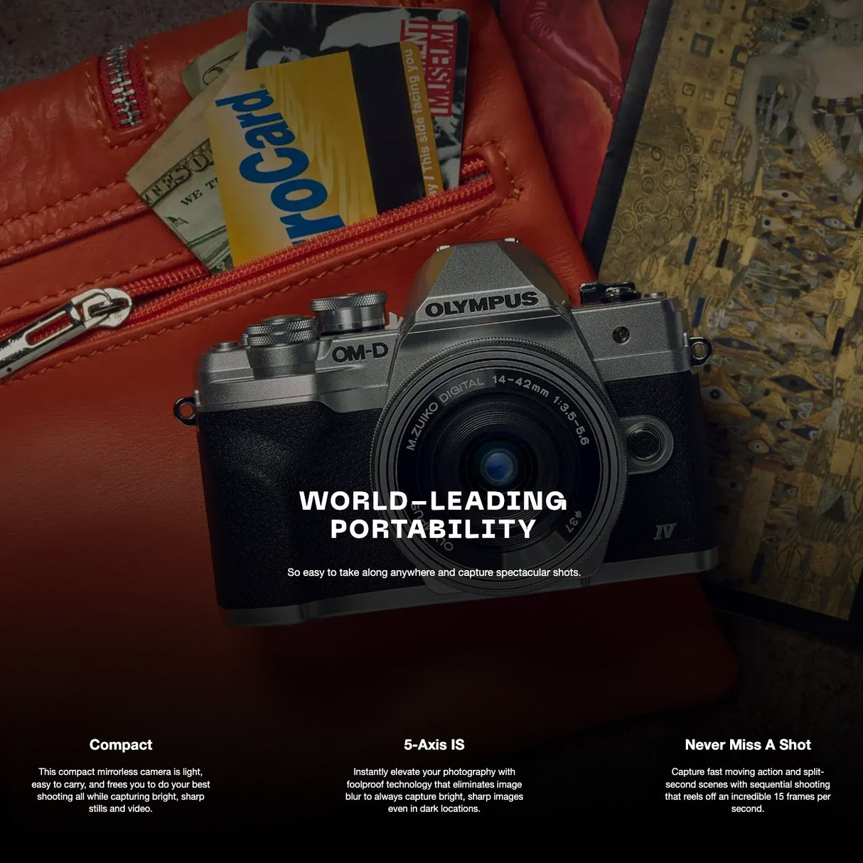 Olympus OM-D E-M10 Mark IV Camera Body (Silver)