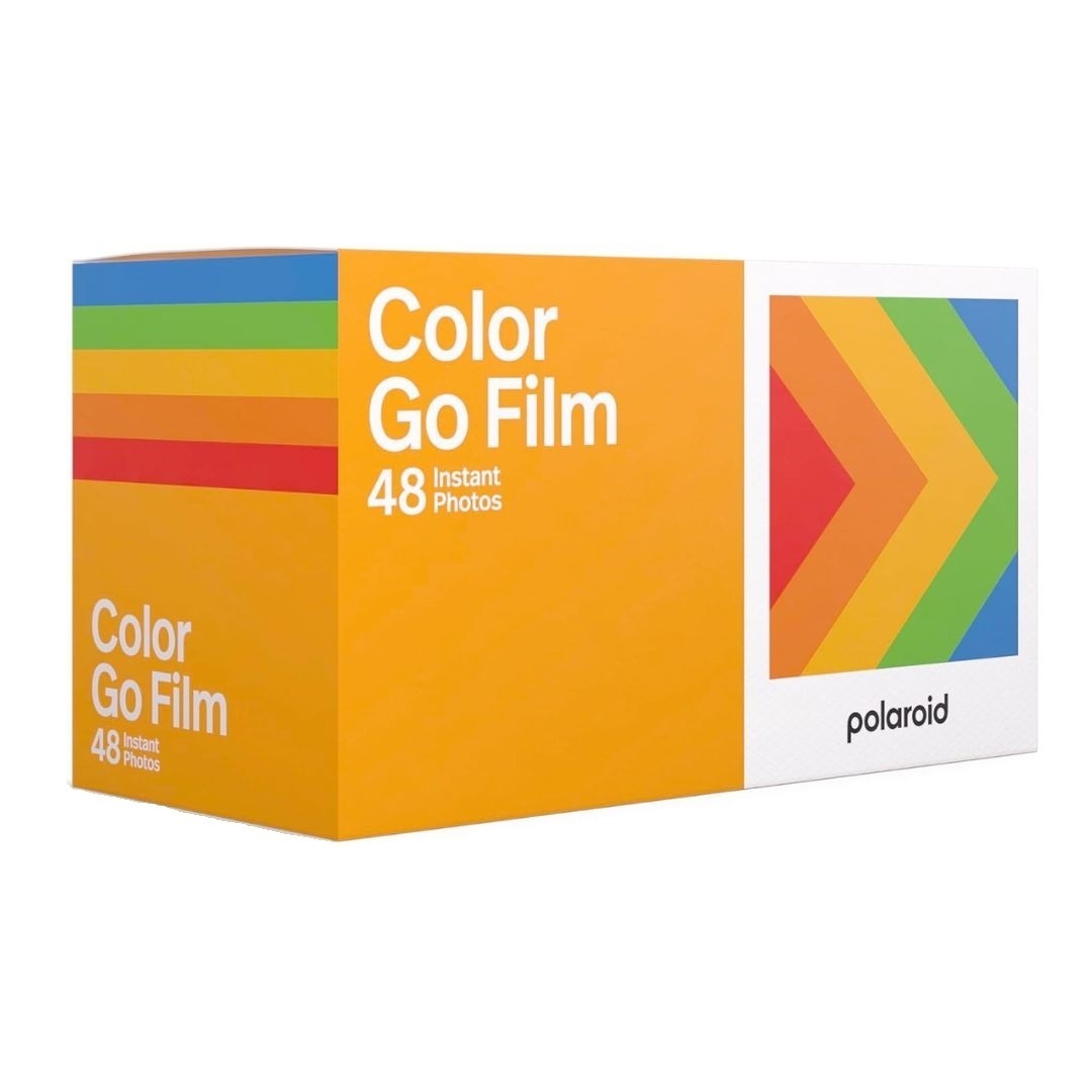 Polaroid Go Color Film 48 Photos Pack with White Frame for Polaroid Go Instant Cameras