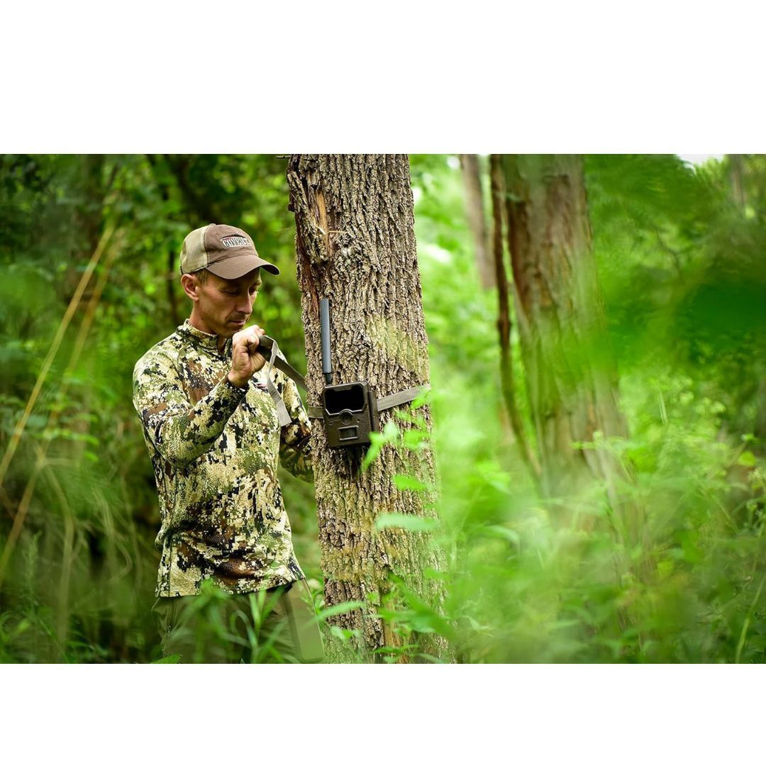 Covert Scouting Cameras WC20-A AT&T Wireless Cellular Trail 20MP Camera with No Glow Flash (Brown)