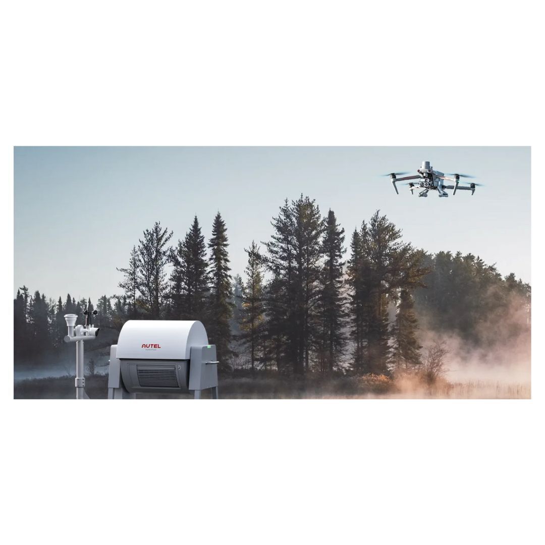 Autel Robotics EVO Nest Drum-Style Design Fast Charge Capable Base for EVO Series Drones Management