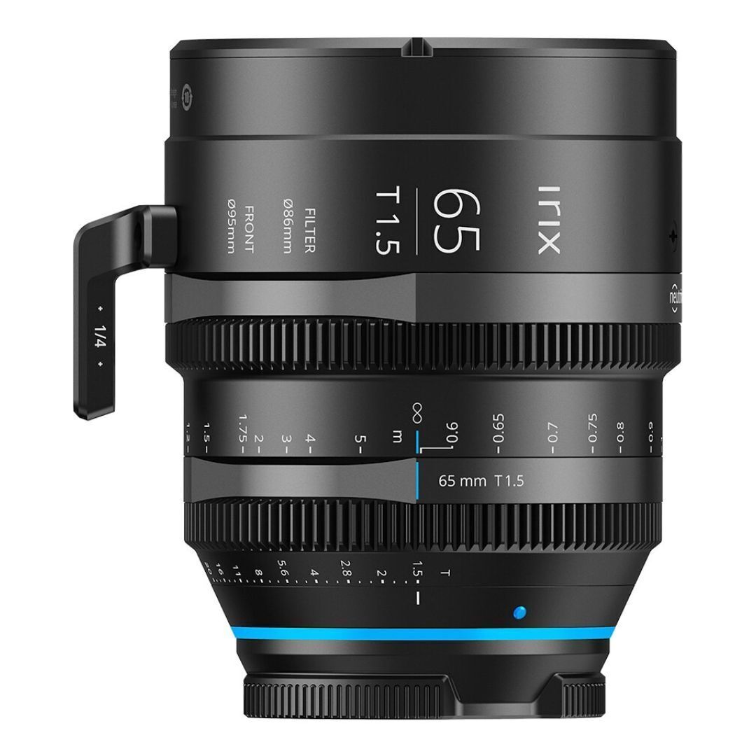 Irix Cine 65mm T1.5 Lens with Durable Design and 95mm Front Filter Thread (Sony E, Feet, Black)