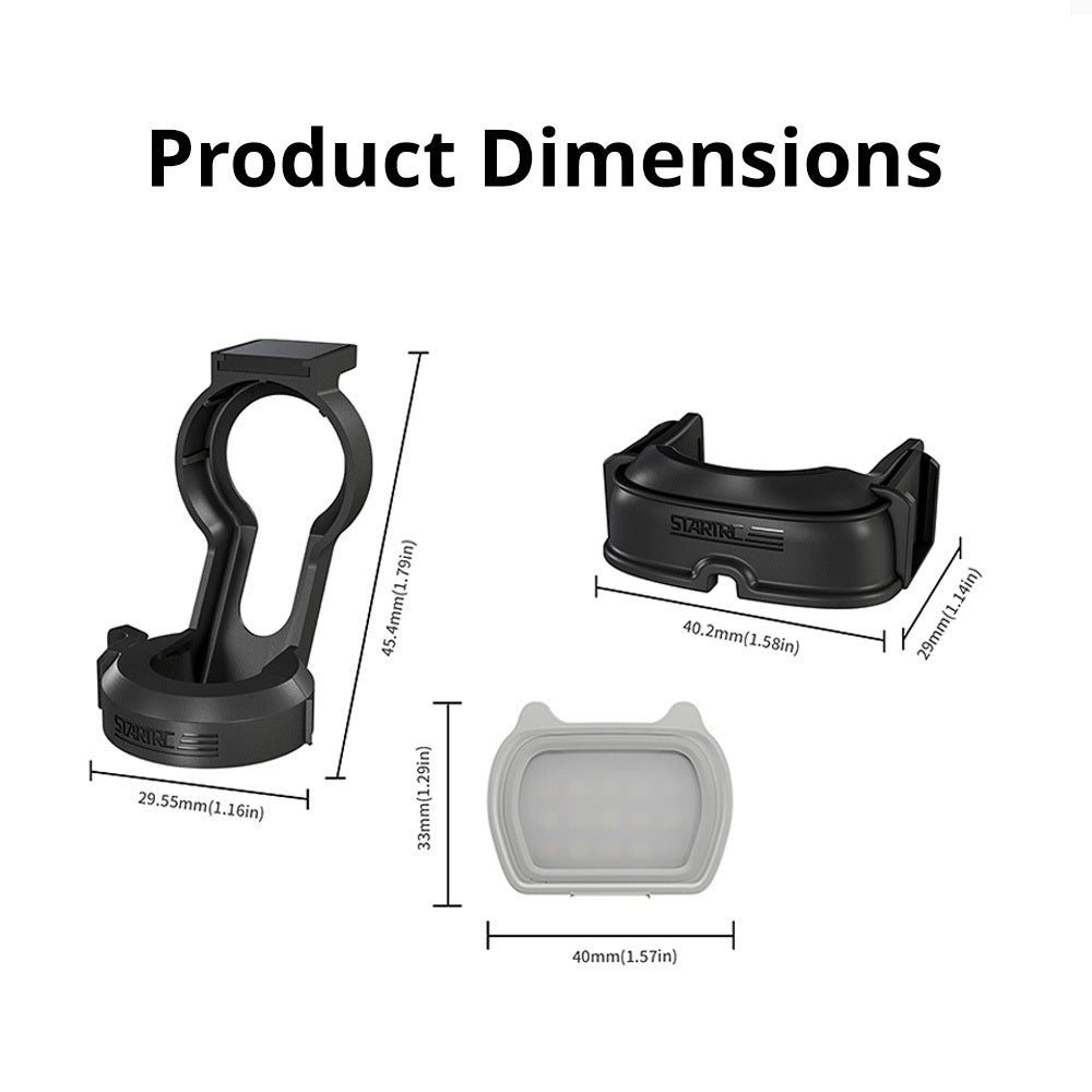 STARTRC Universal Magnetic Fill Light with Bracket