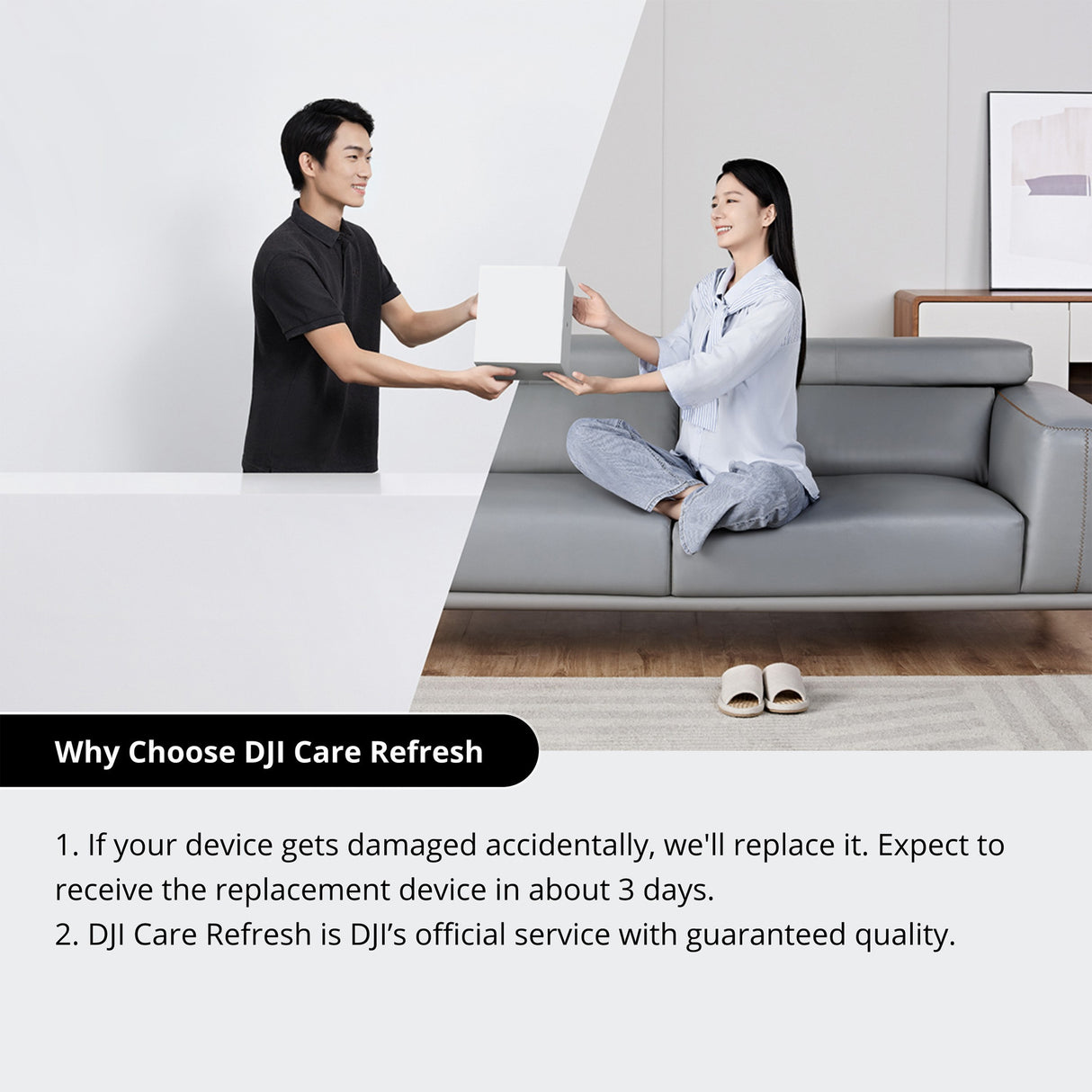 DJI Care Refresh for Osmo Action 4 (2-Years, Physical Card)