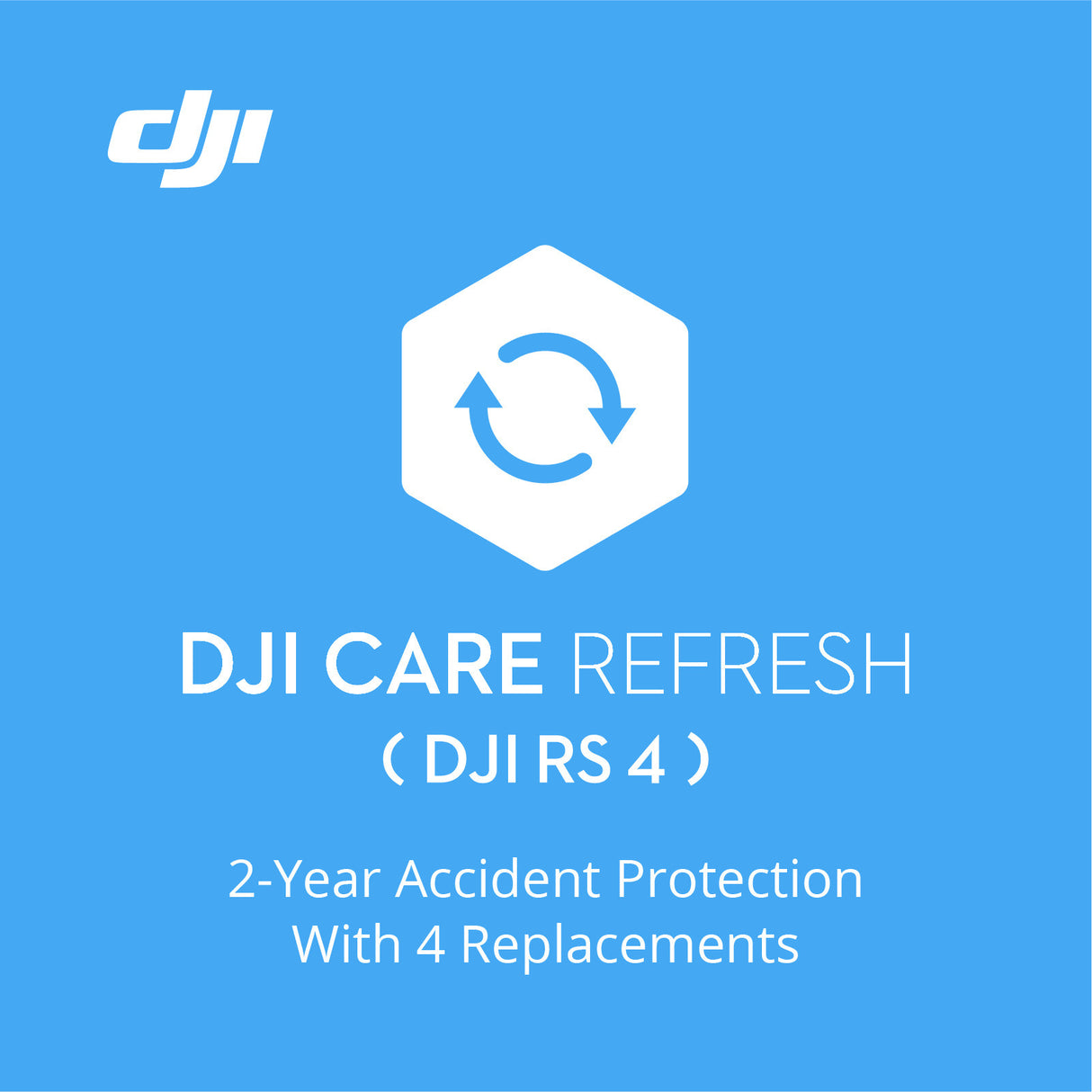 DJI Care Refresh 2-Year Plan for DJI RS 4 (Physical Card)