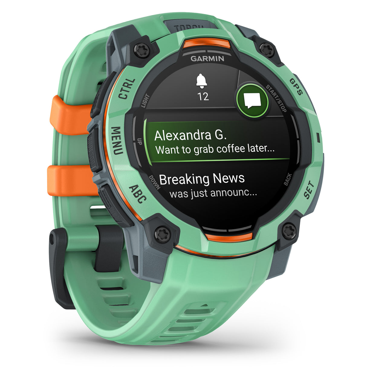 Garmin Instinct 3 45mm AMOLED GPS Smartwatch (Neo Tropic)