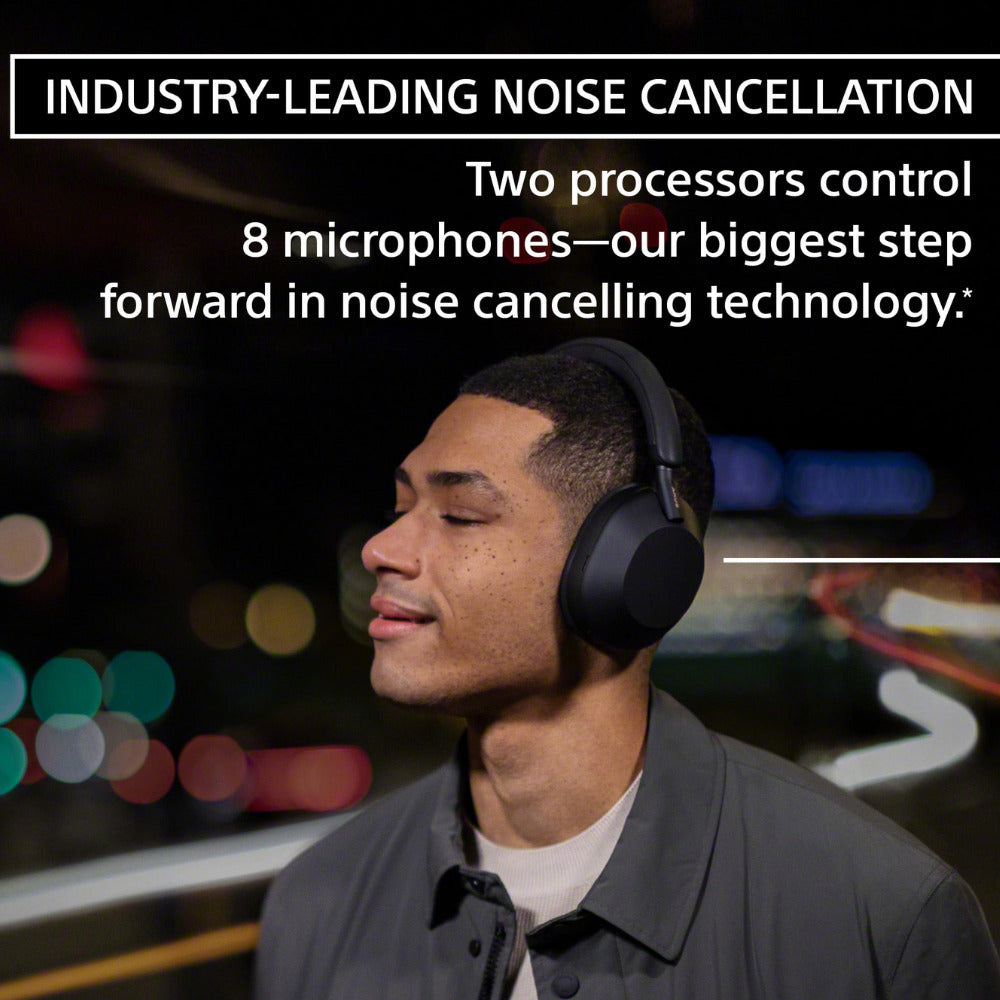 Sony WH-1000XM5 Wireless Noise Canceling Over-Ear Headphones with Sony Earbuds