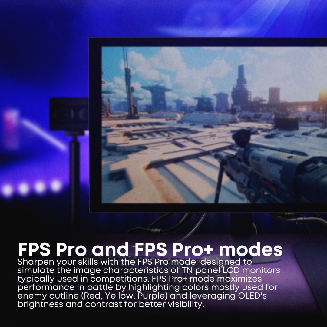 Sony INZONE M10S OLED QHD 1440p 27-Inch Gaming Monitor and Sony Gaming Earbuds Bundle