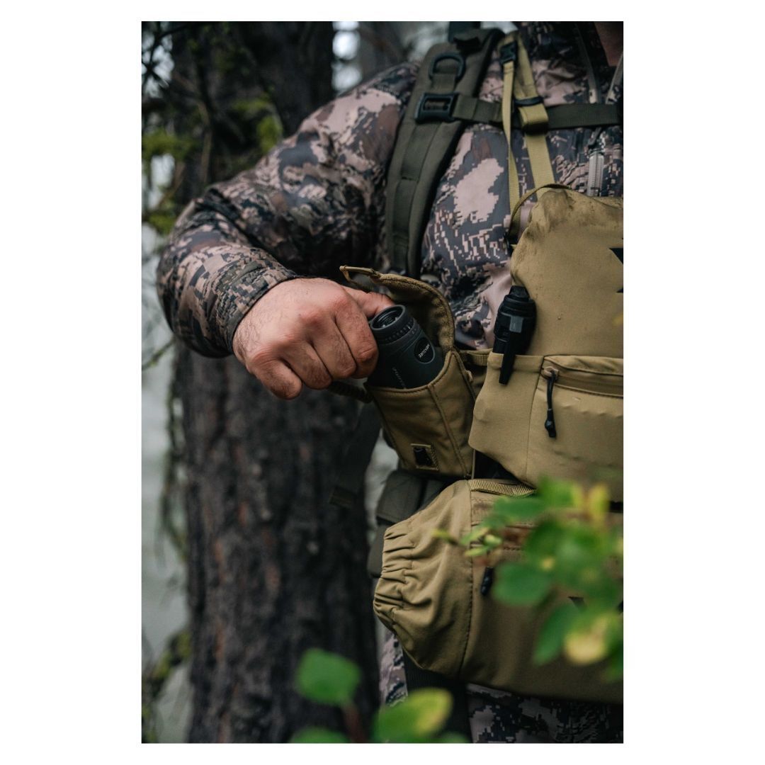 Vortex GlassPak Pro Laser Rangefinder Pouch with DWR-Treated Exterior-Microfiber Interior (Brown)