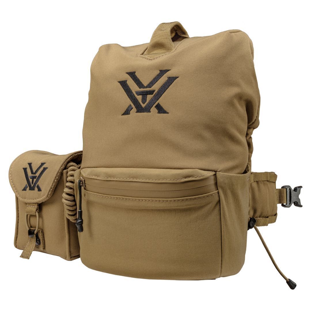 Vortex GlassPak Pro Laser Rangefinder Pouch with DWR-Treated Exterior-Microfiber Interior (Brown)