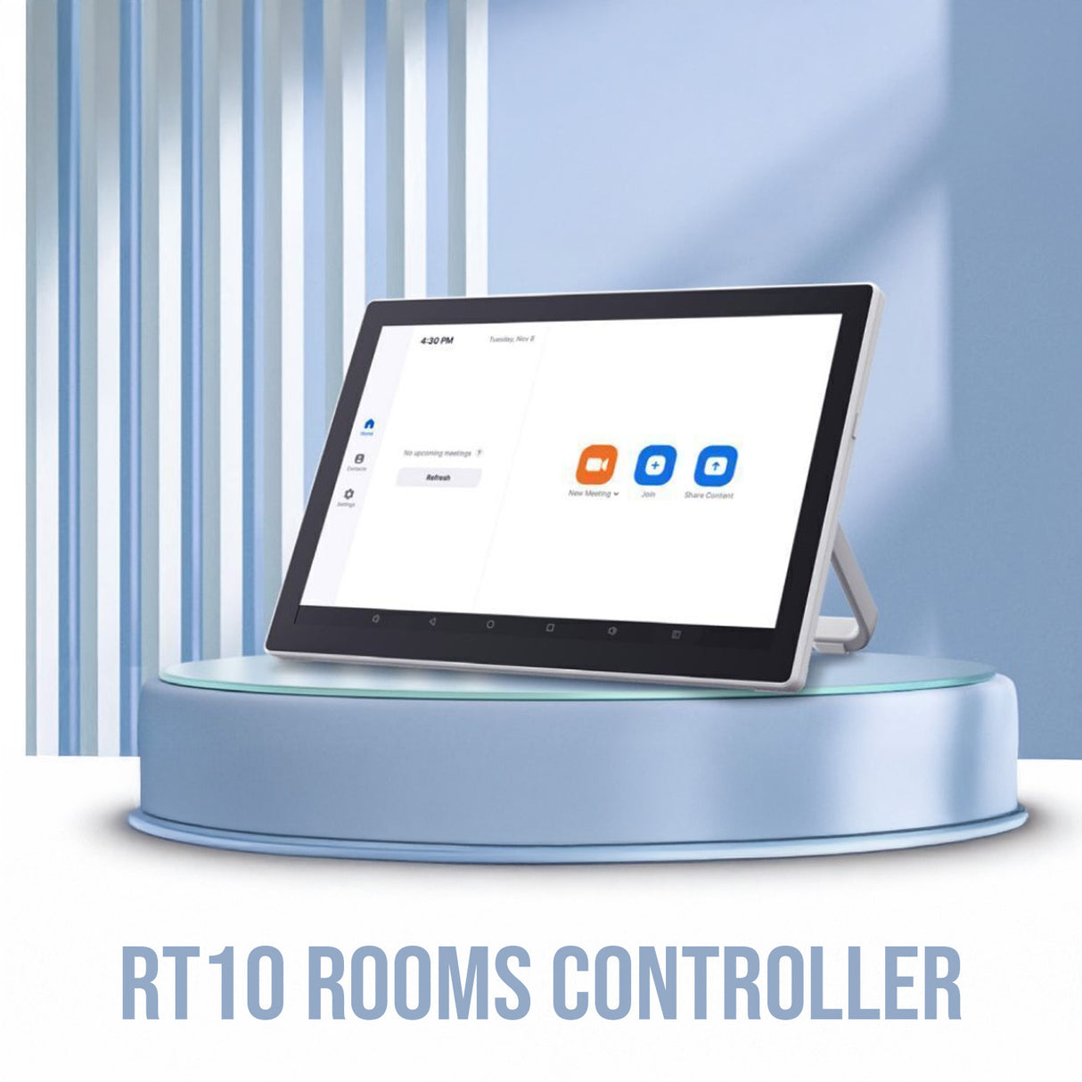 Rocware RT10 Ultra Thin Smart Touch Terminal Controller and Focus Microfiber Cleaning Cloth Bundle