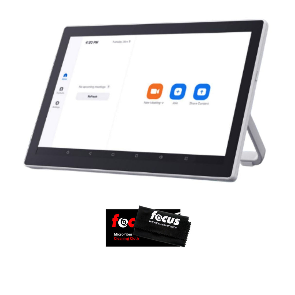 Rocware RT10 Ultra Thin Smart Touch Terminal Controller and Focus Microfiber Cleaning Cloth Bundle