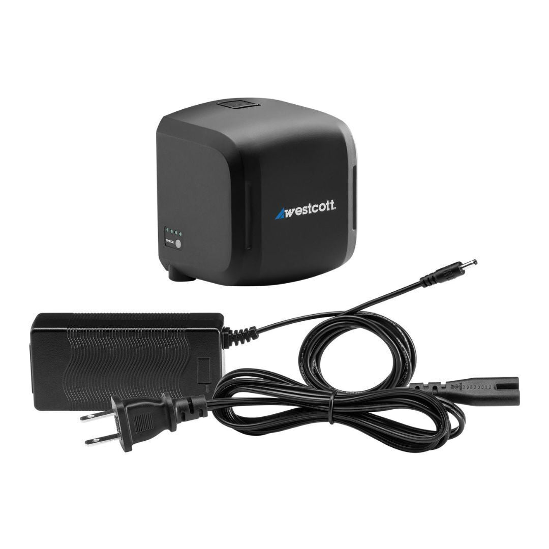 Westcott FJ Pro AC and DC Battery and Power Adapter for FJ400 II and FJ800 Strobes (Black)