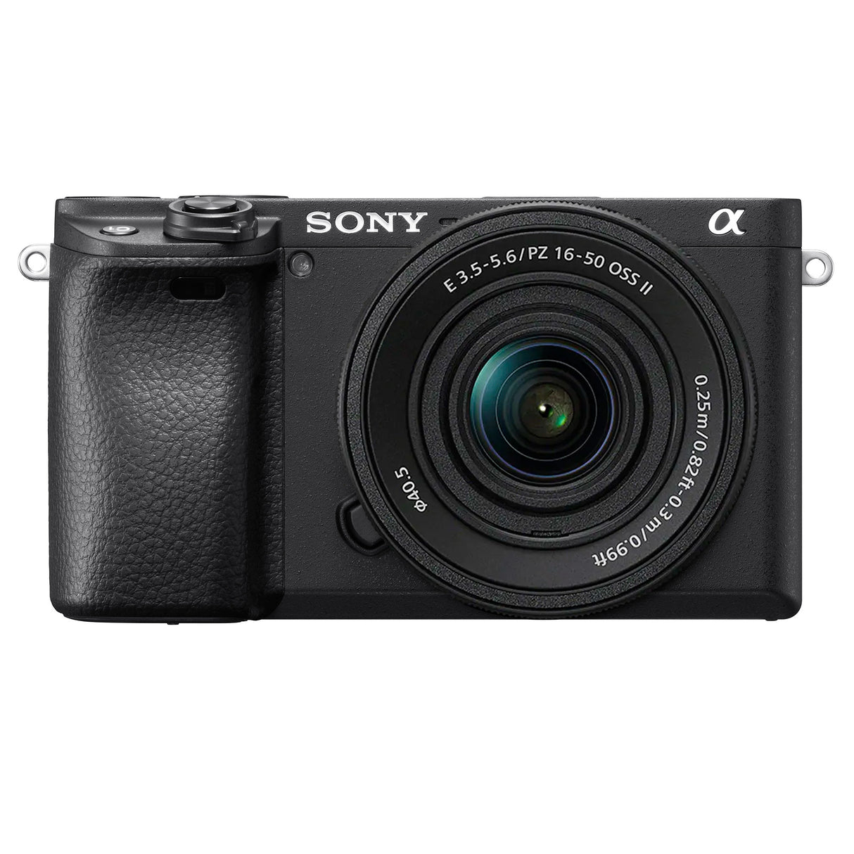 Sony Alpha a6400 APS C Mirrorless Camera with Fast Hybrid AF System and 16-50mm M2 Lens (Black)