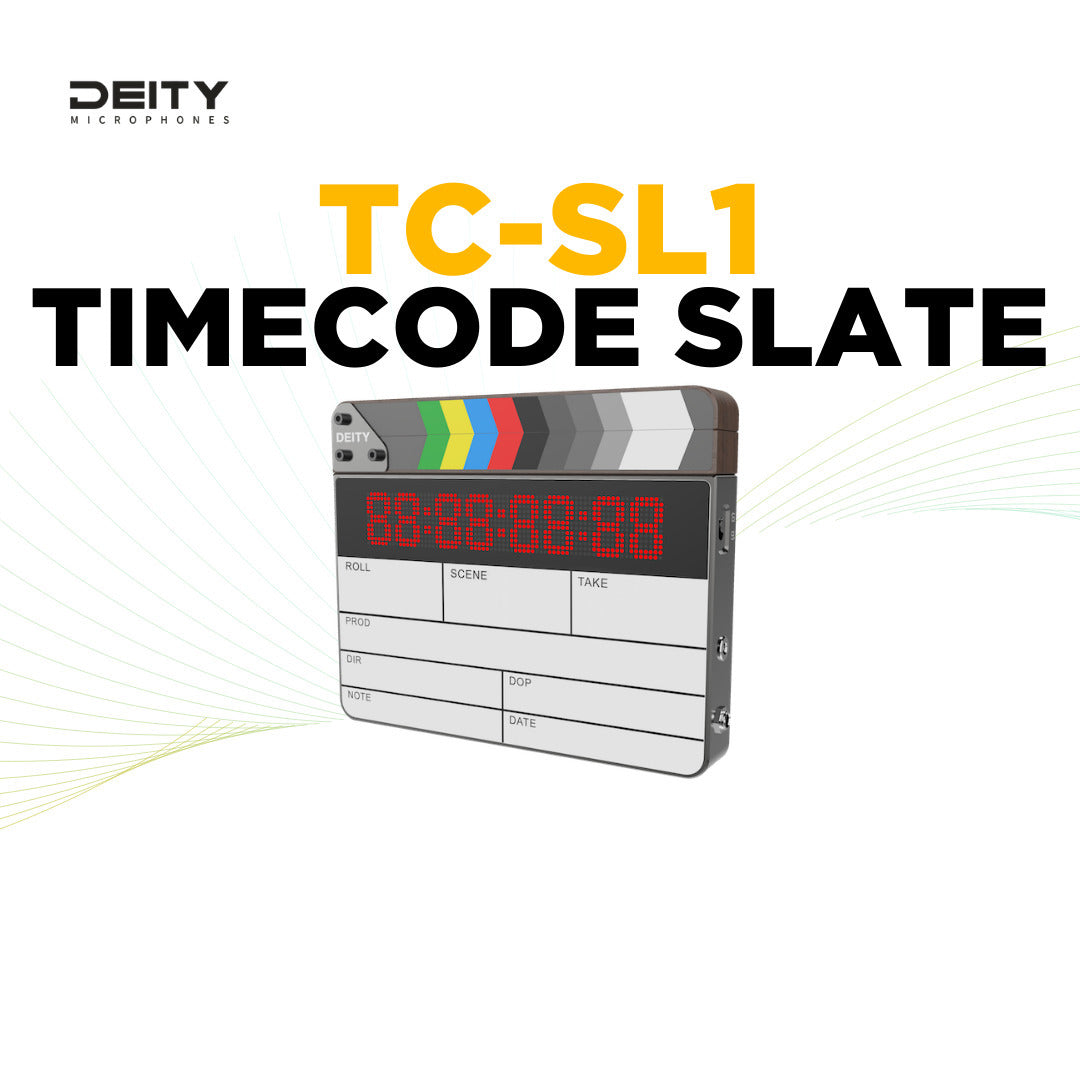 Deity TC-SL1 Wireless Bluetooth Timecode Smart Clapper Slate and Timecode Box Generator Bundle
