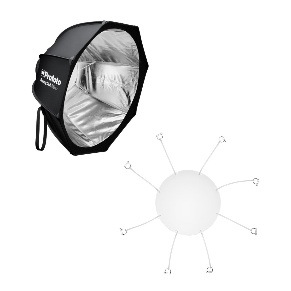 Profoto Beauty Dish for Portraits and Fashion with Speedring and Circular Front Edge (Gray) Bundle