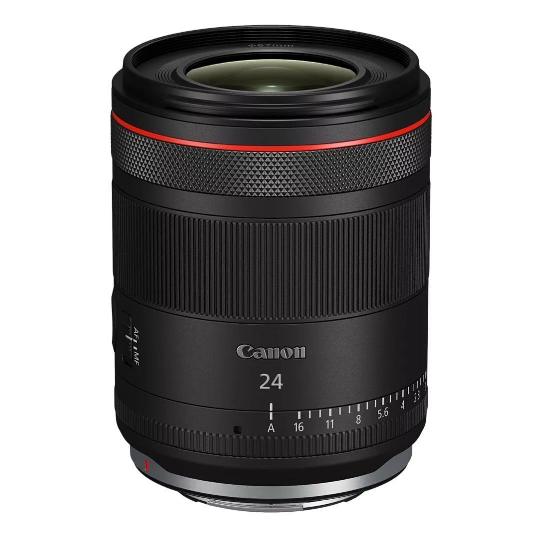 Canon RF24mm F1.4 L Series VCM Lens with Air Sphere Coating and 11-Blade Aperture (Black)