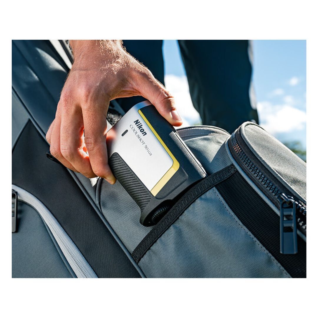 Nikon Coolshot 50i GII Golf Rangefinder with 6x Magnification and Built-In Magnetic Mount