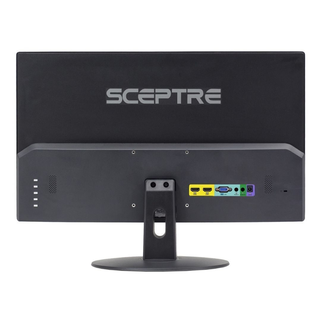 Sceptre E248W-19203R 24-Inch FHD Professional Ultra Slim LED Monitor with Built-In Speakers (Black)