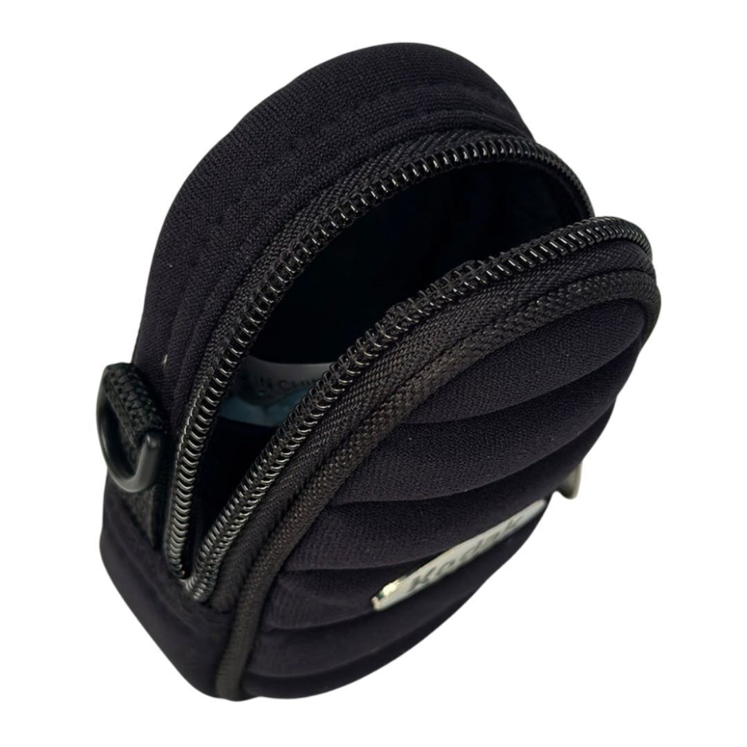 Kodak Gear Silverado P01 Small Pouch Micro Case with Weather-Resistant Design and Belt Loop (Black)