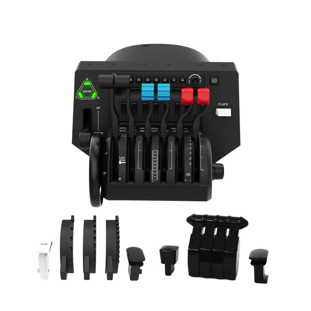 Honeycomb Aeronautical Bravo Throttle Quadrant and Throttle Pack for Airbus A319-A380 Bundle