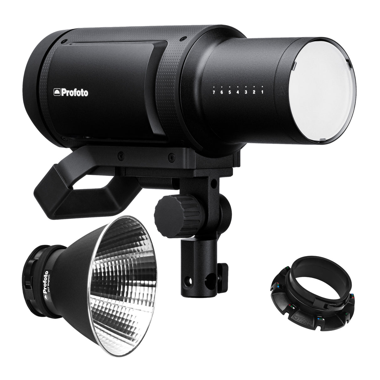 Profoto Pro-B3 Single Kit with Profoto OCF Magnum Reflector and Profoto OCF Speedring Bundle