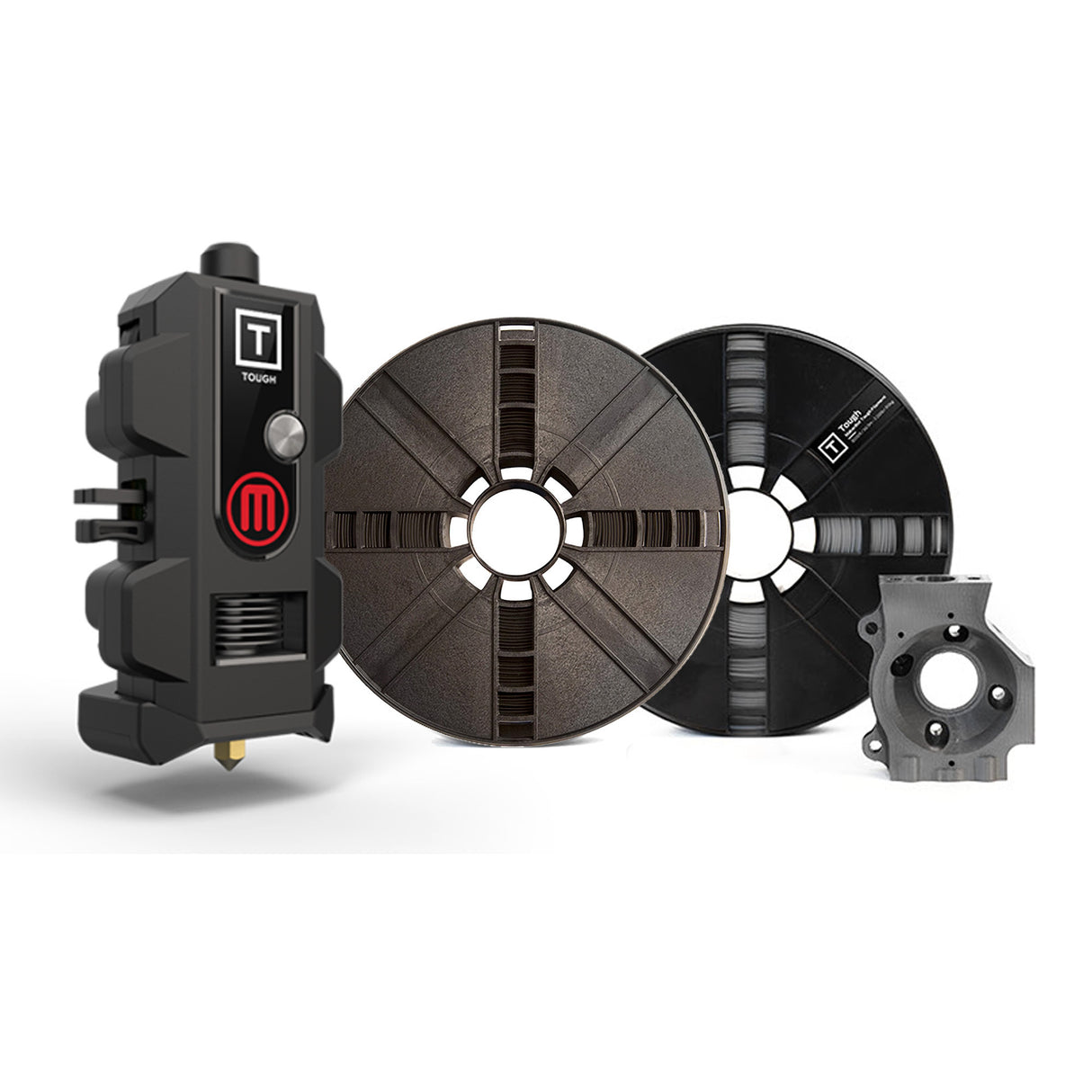 MakerBot MP08325 Tough Smart Extruder Plus for Replicator Plus and MakerBot Filament Spool Bundle