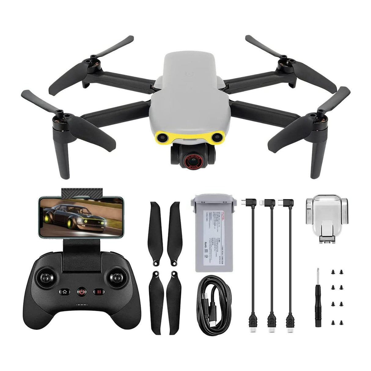 Autel Robotics EVO Nano Plus Drone with 3-Axis Gimbal Camera (Standard Package, Deep Space Gray)