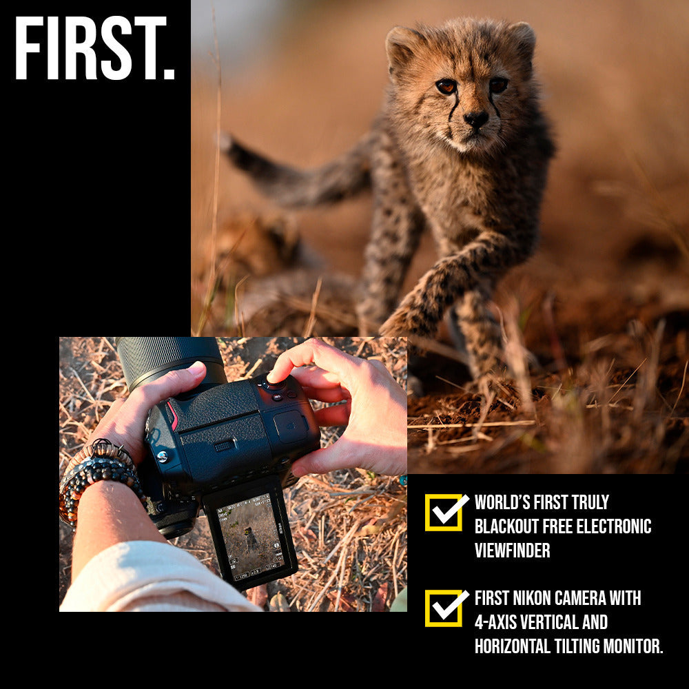 Nikon Z 9 Mirrorless Digital Camera (Body Only) with CFexpress Memory Card and Camera Bag Bundle