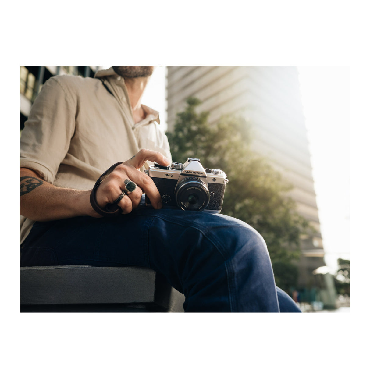 OM System Om-3 Mirrorless Micro Four Thirds Lens System Camera with BSI Live MOS Sensor