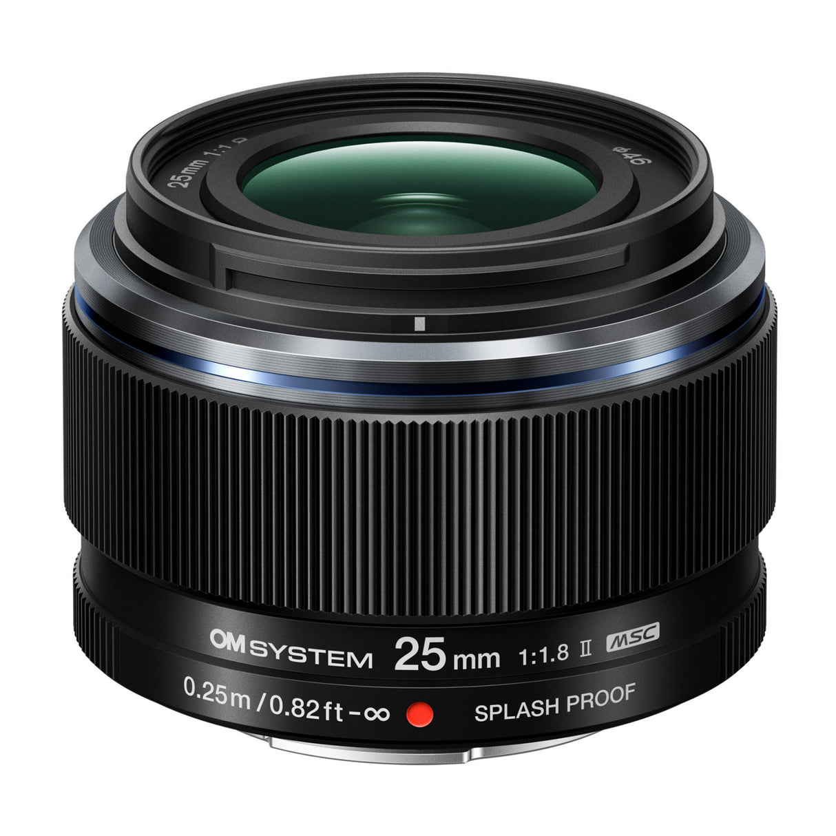 OM SYSTEM M.Zuiko Digital 25mm F1.8 II Lightweight Compact Weather-Sealed Lens (Micro Four Thirds)