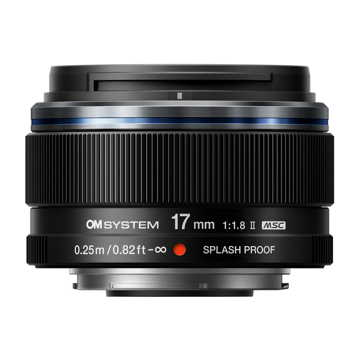 OM SYSTEM M.Zuiko Digital 17mm F1.8 II Lightweight Weather-Sealed Compact Lens (Micro Four Thirds)