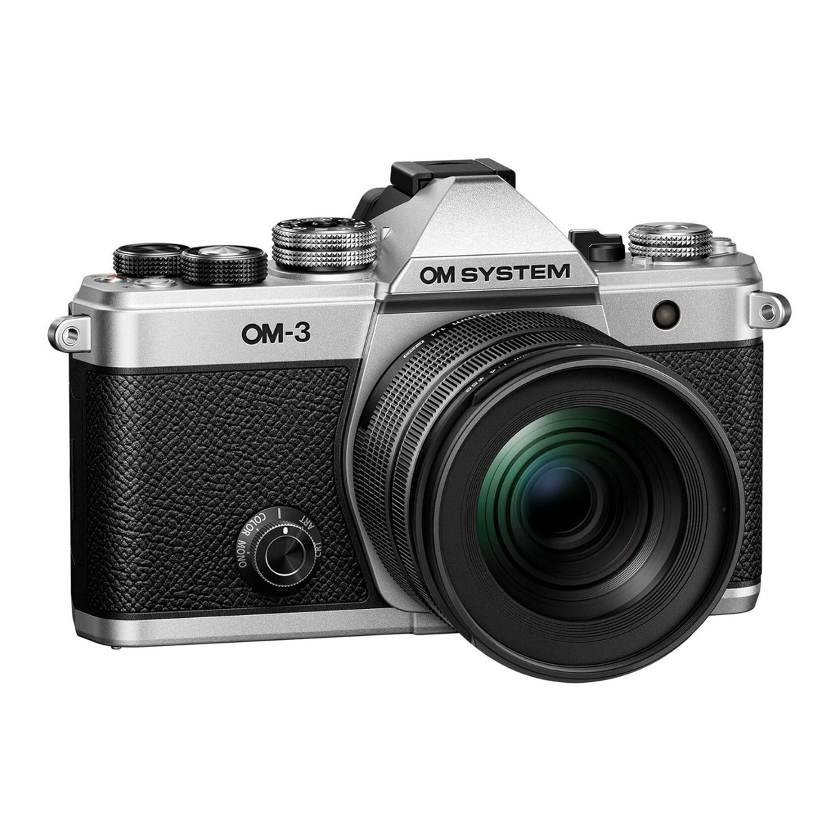 OM SYSTEM OM-3 Mirrorless Micro Four Thirds System Camera with M.Zuiko Digital 12-45mm F4 Lens Kit