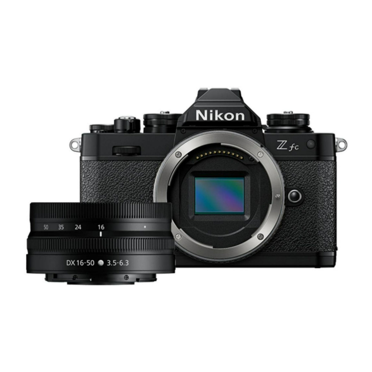 Nikon Z fc 20.9MP DX CMOS Sensor Camera with Nikkor Z DX 16-50mm f/3.5-6.3 VR Lens (Black)