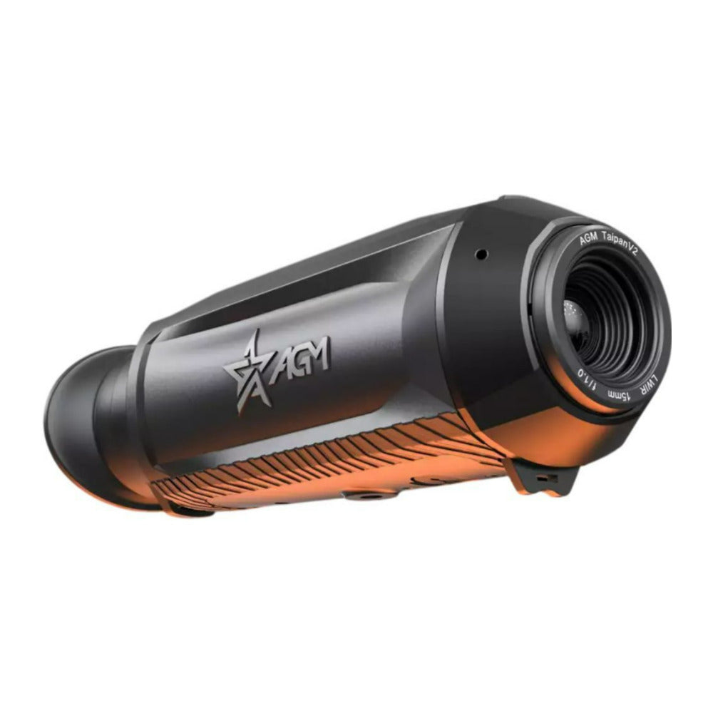 AGM TaipanV2 15-384 Thermal Monocular with F1.0 Aperture Optics and 50Hz Refresh Speed (Black)