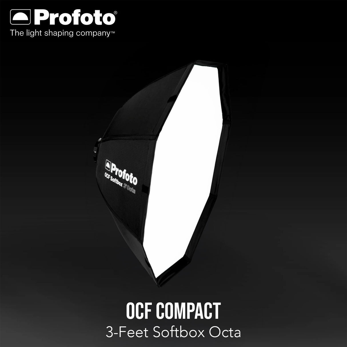Profoto OCF Compact and Lightweight 3-Feet Softbox Octa with Profoto OCF Softgrid 3-Feet Octa Bundle
