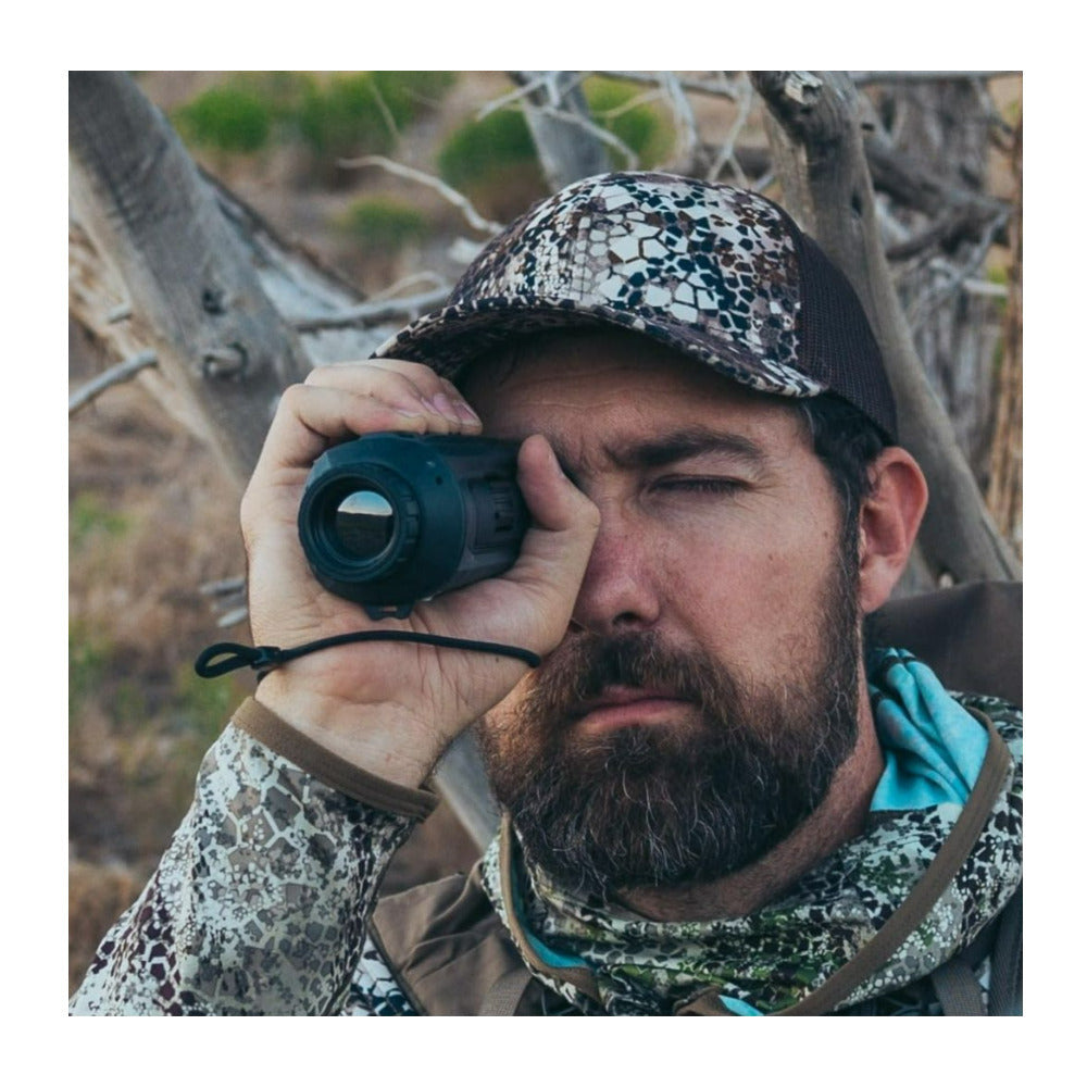 AGM TaipanV2 25-384 Thermal Monocular with F1.0 Aperture Optics and 50Hz Refresh Speed (Black)