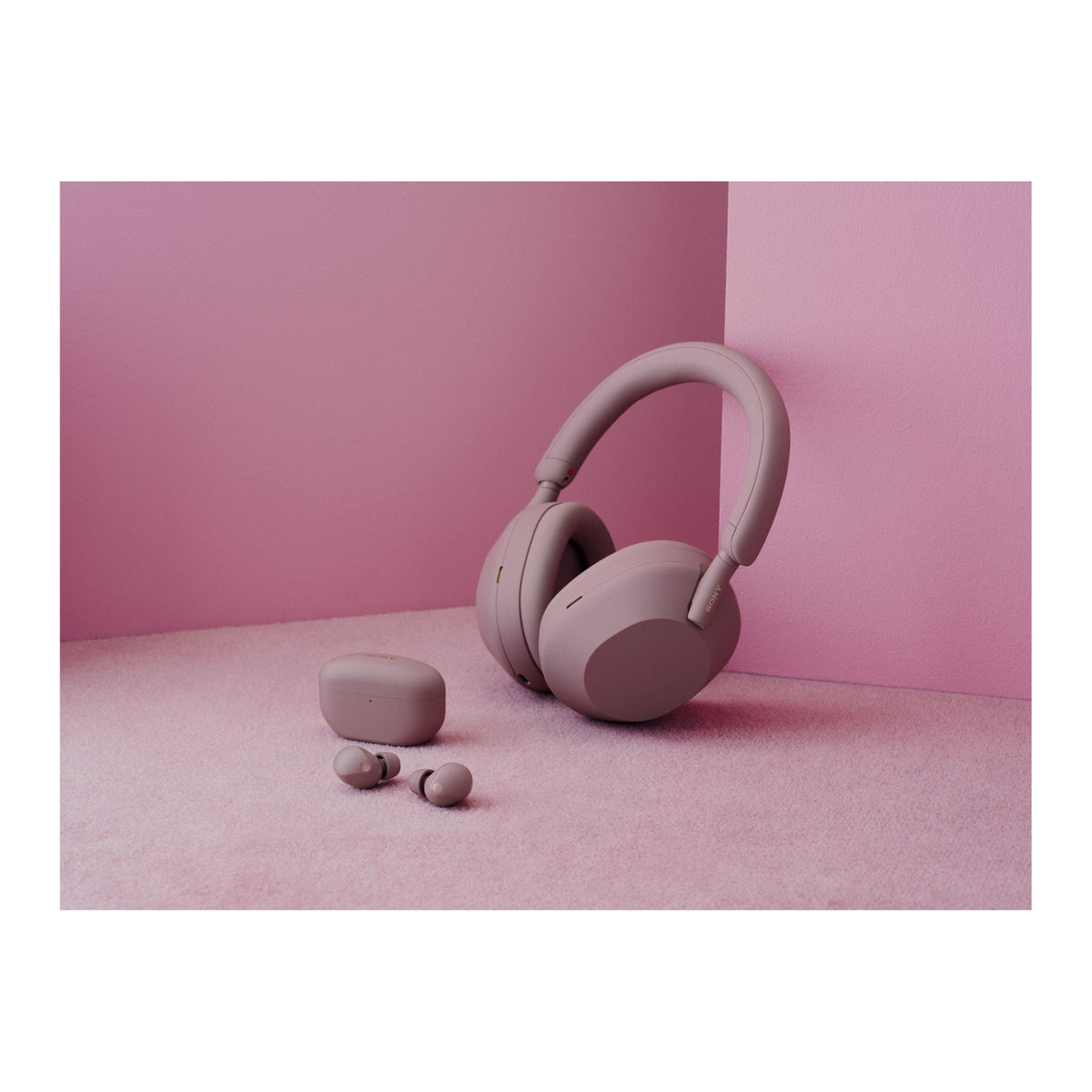 Sony WF-1000XM5 The Best Truly Wireless Noise Canceling Water Resistant Earbuds (Smoky Pink)