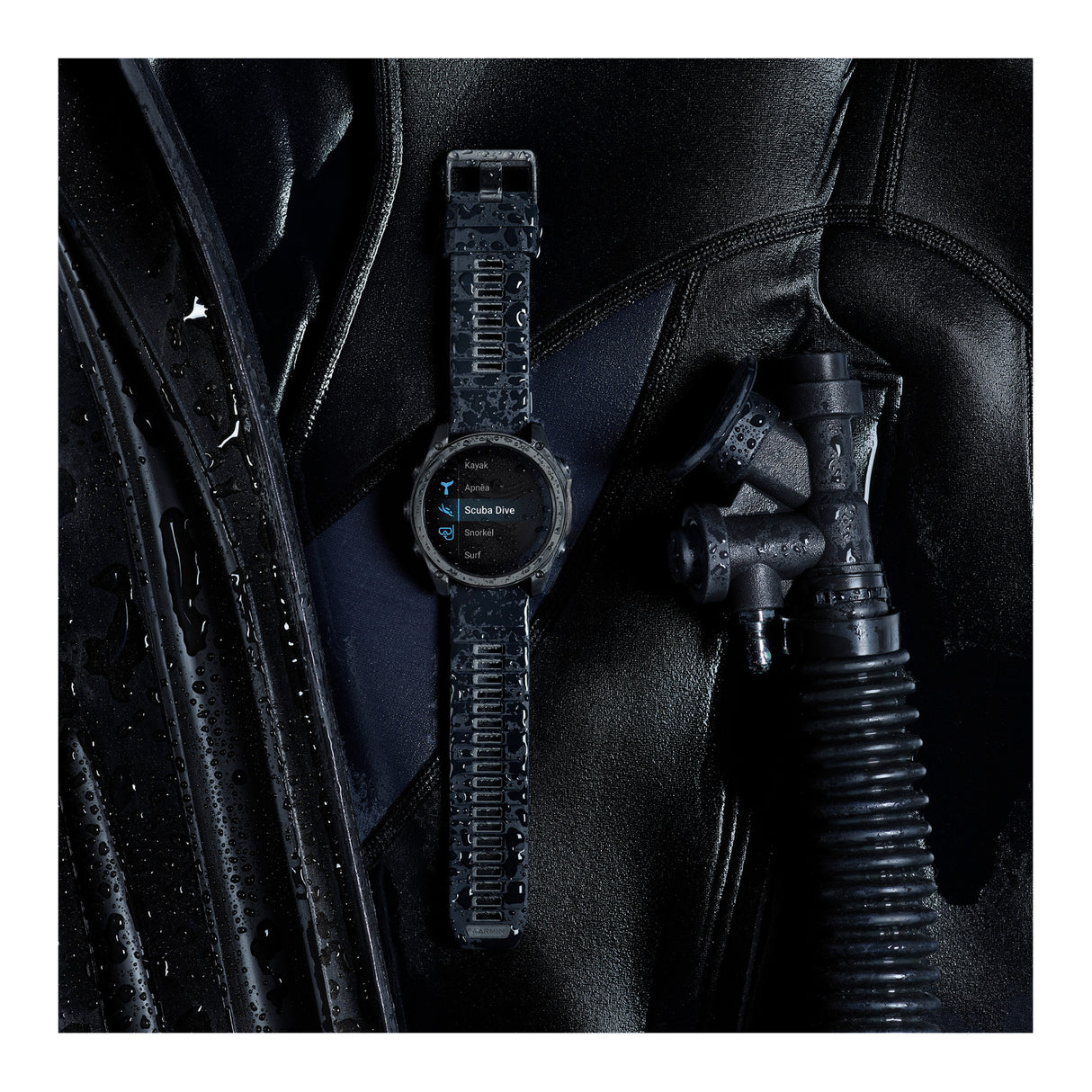 Garmin tactix 8 47mm AMOLED Sapphire Edition Smartwatch with Built-In Flashlight (Black)