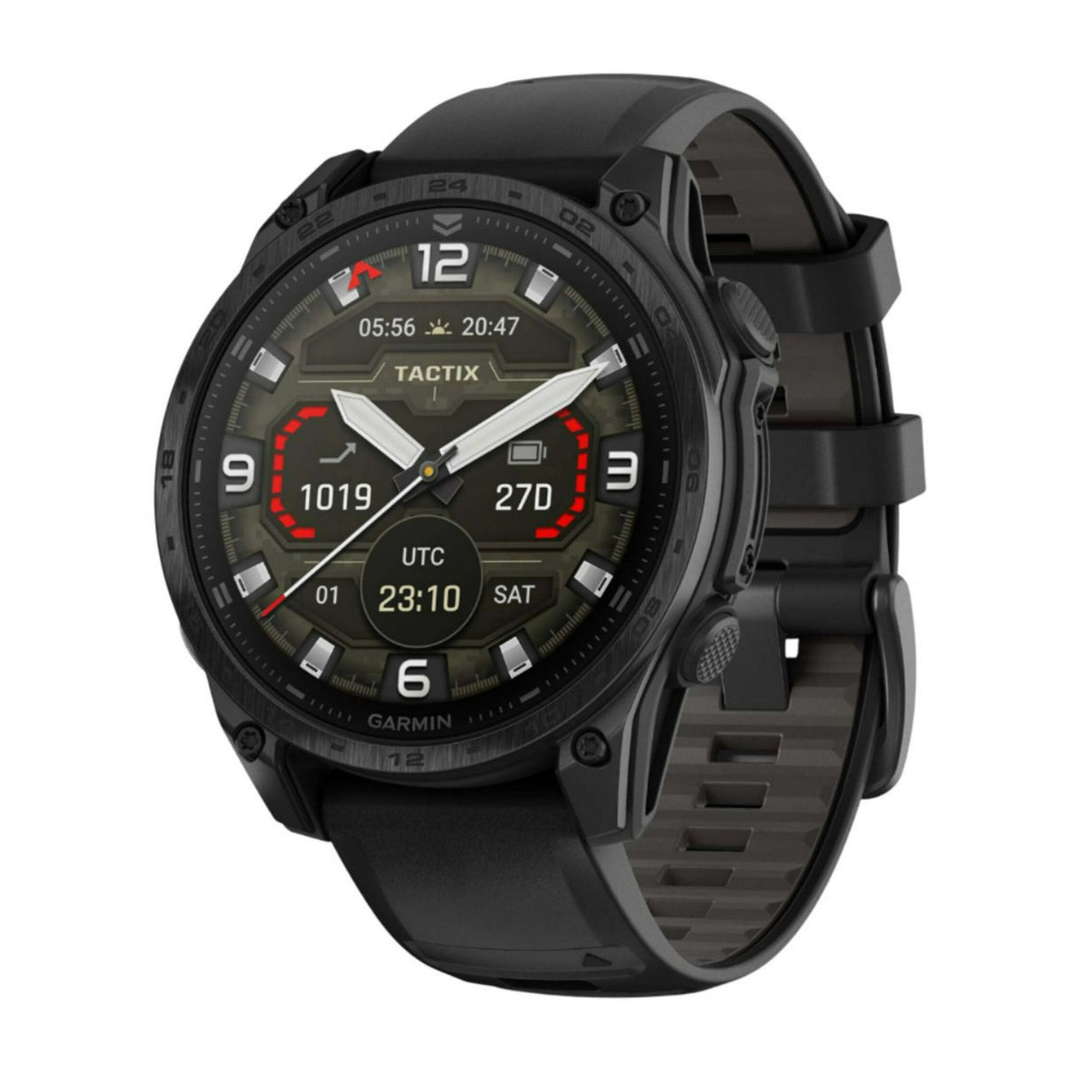 Garmin tactix 8 47mm AMOLED Sapphire Edition Smartwatch with Built-In Flashlight (Black)
