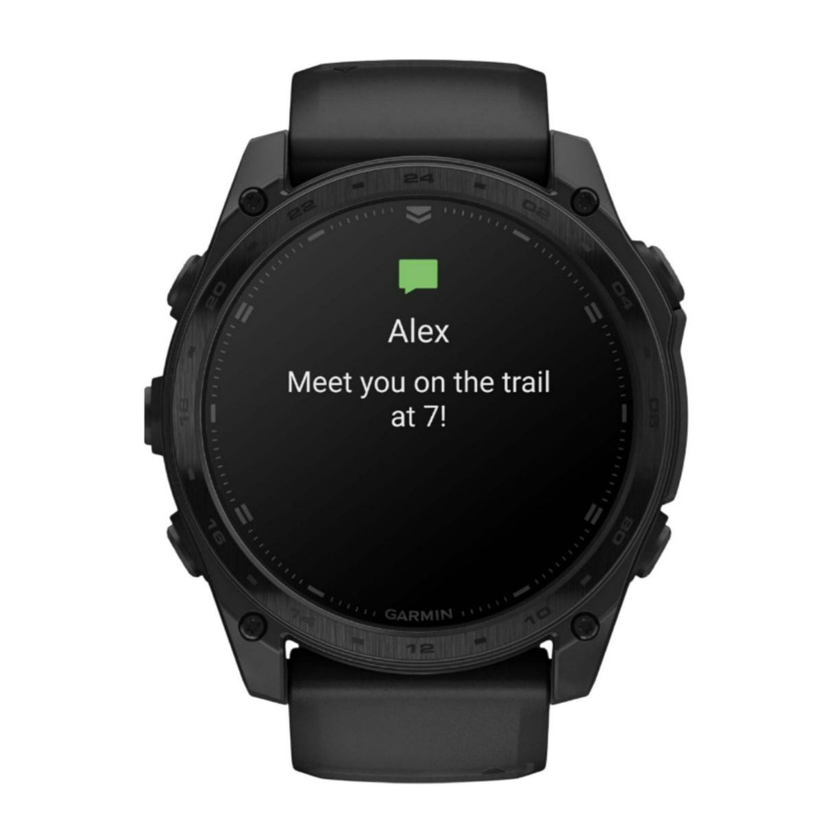 Garmin tactix 8 51mm AMOLED Sapphire Edition Smartwatch with Built-In Flashlight (Black)