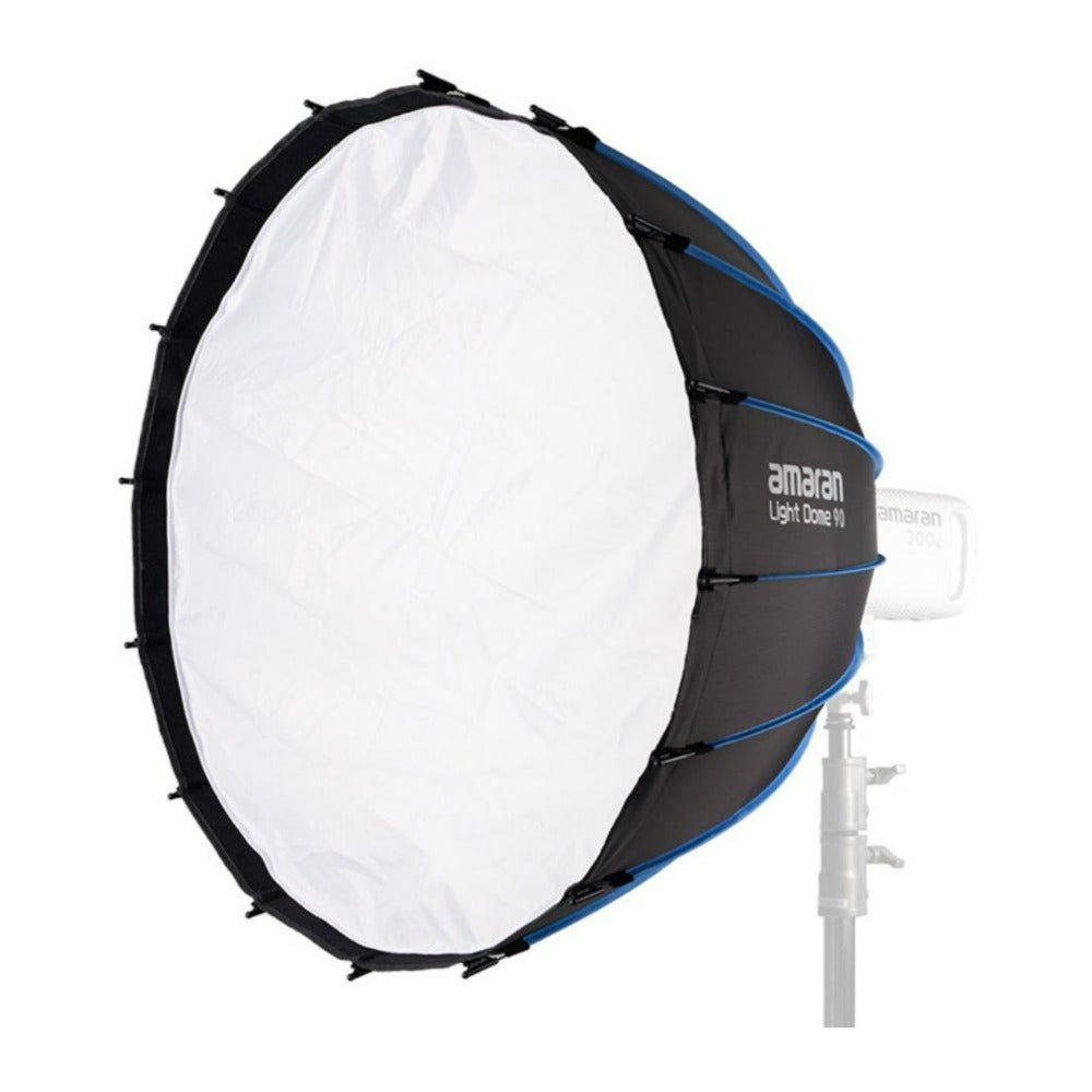 amaran Light Dome 90 3-Feet Large Circular Bowens Mount Softbox with Quick-Release Rod Design