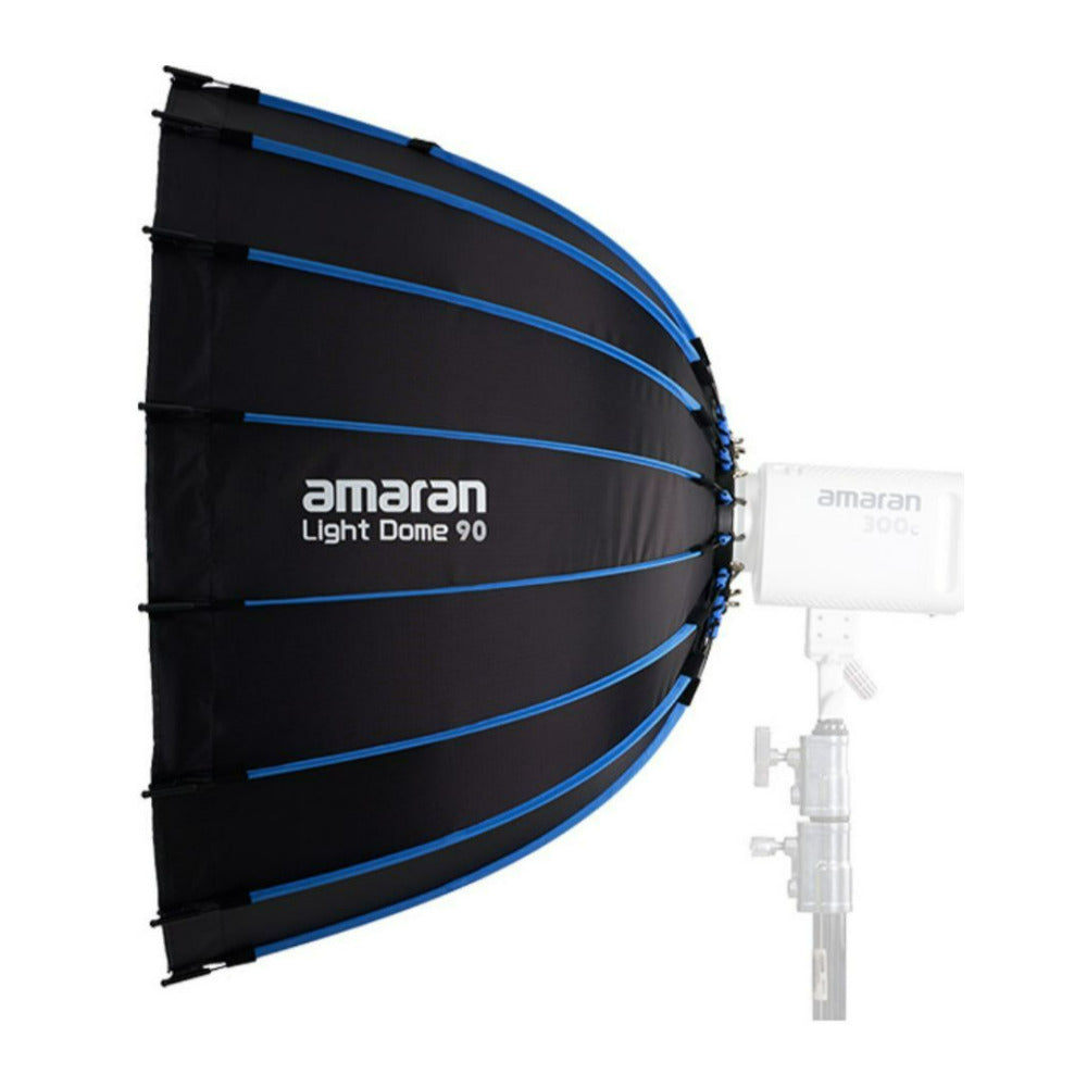 amaran Light Dome 90 3-Feet Large Circular Bowens Mount Softbox with Quick-Release Rod Design