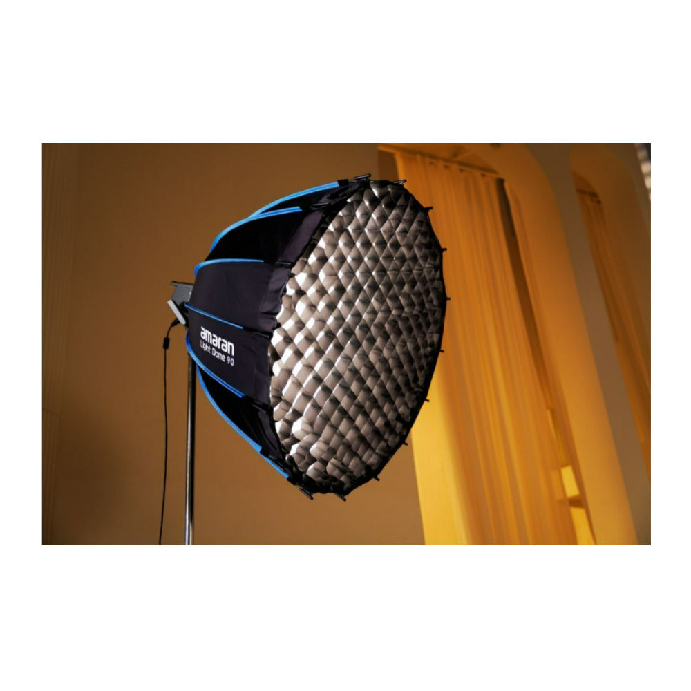 amaran Light Dome 90 3-Feet Large Circular Bowens Mount Softbox with Quick-Release Rod Design