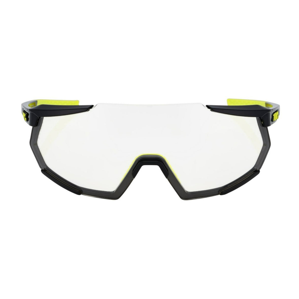 100 Percent Racetrap 3.0 Gloss Black Sport Sunglasses with Photochromic Lens