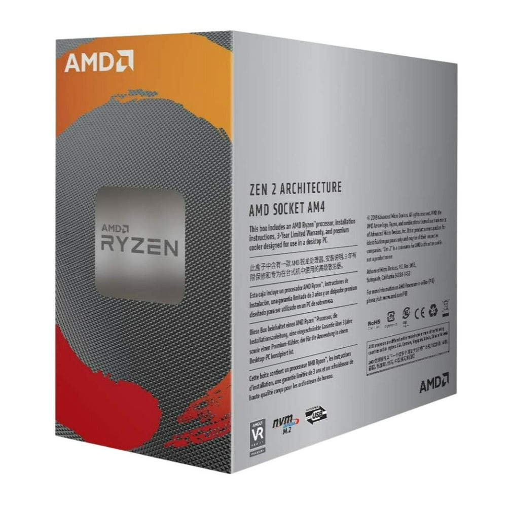 AMD Ryzen 5 3600 6-Core 12-Thread Unlocked Desktop Gaming Processor with Wraith Stealth Cooler